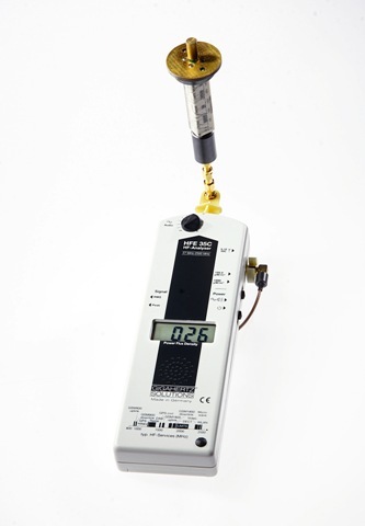 Medidor campos electromagnéticos de alta frecuencia HFE 35C